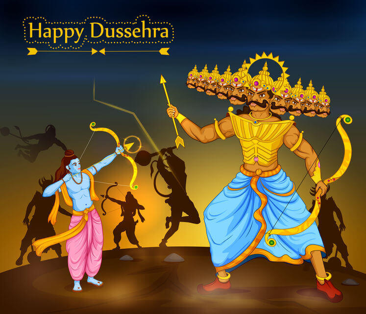 Dussehra, also known as Vijayadashami, is a Hindu festival