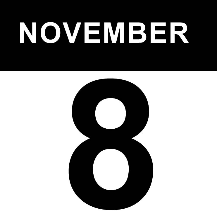 november 8