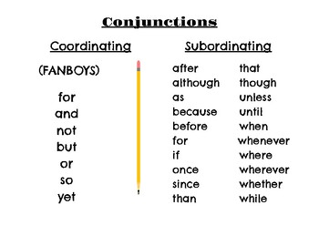 Conjuctions