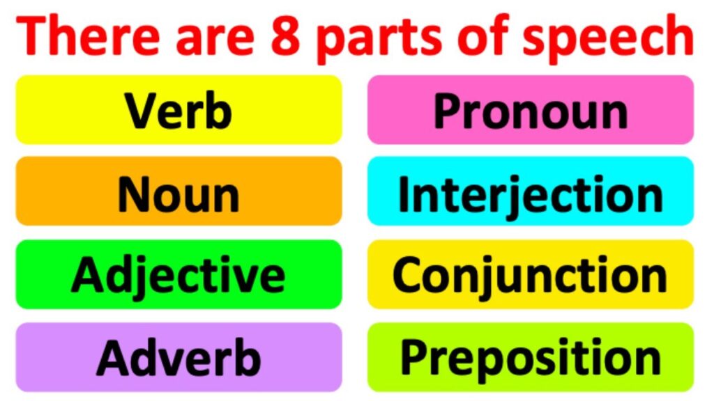 parts of speech 4