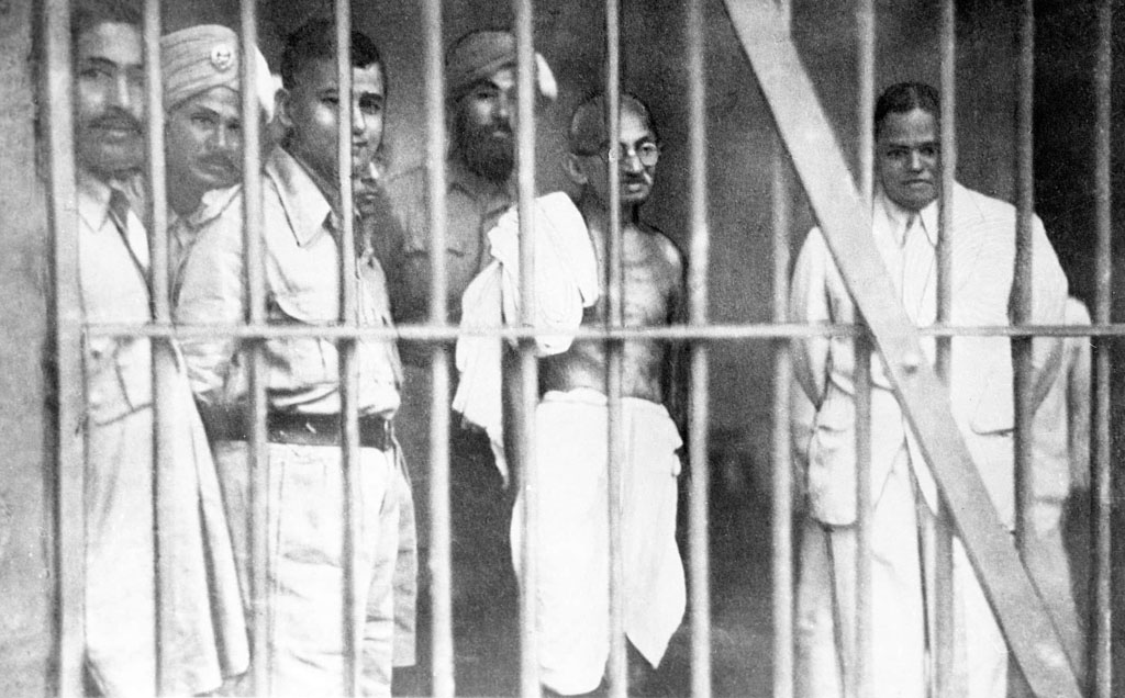 Gandhi Ji in Jail