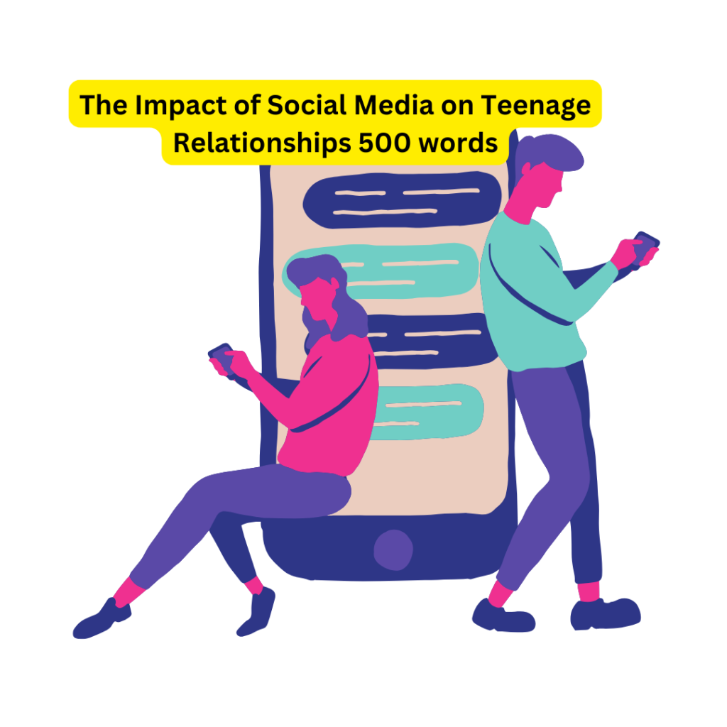 Essay on The Impact of social Media on Teenage relationships 250 words