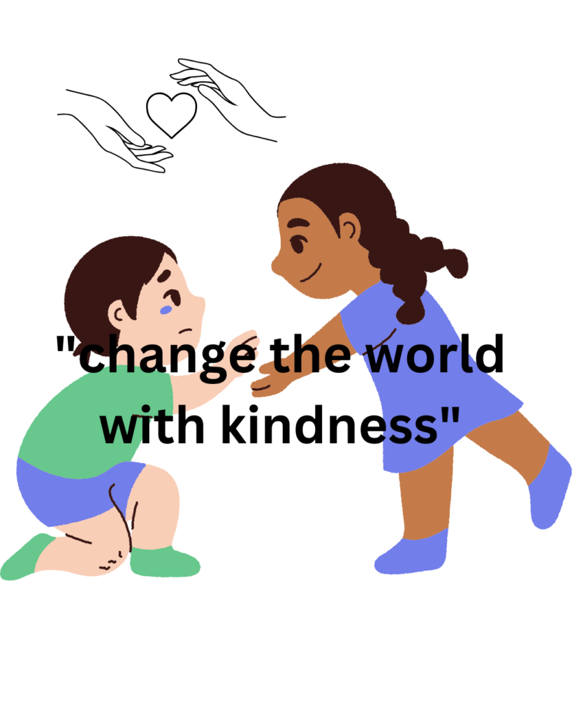 "Change the world with Kindness"