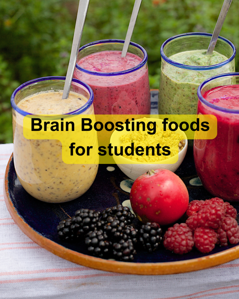 Brain Boosting foods for students