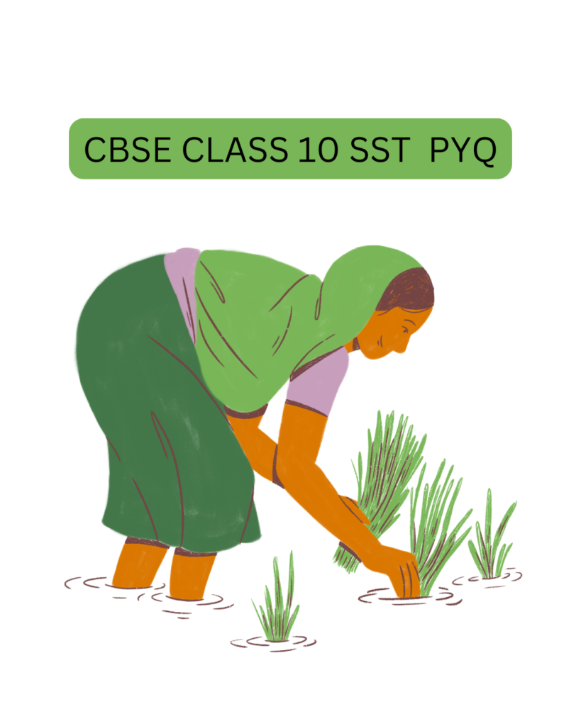 CBSE CLASS 10 SST  PYQ