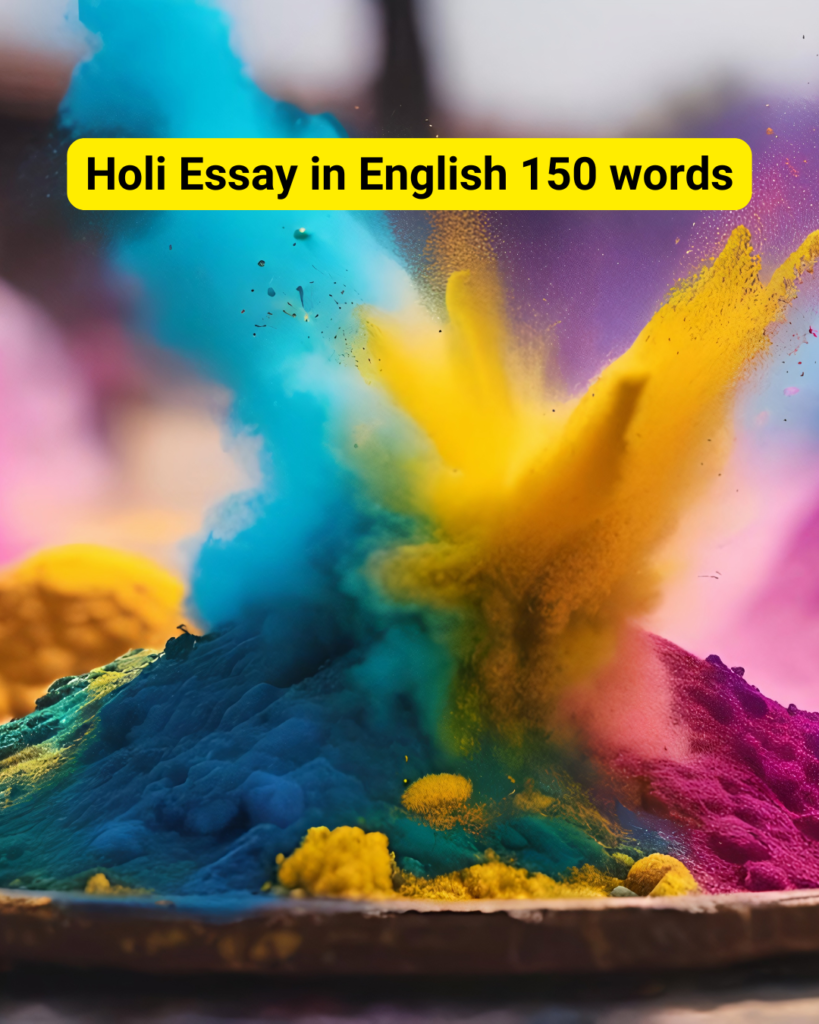 Holi Essay in English 150 words